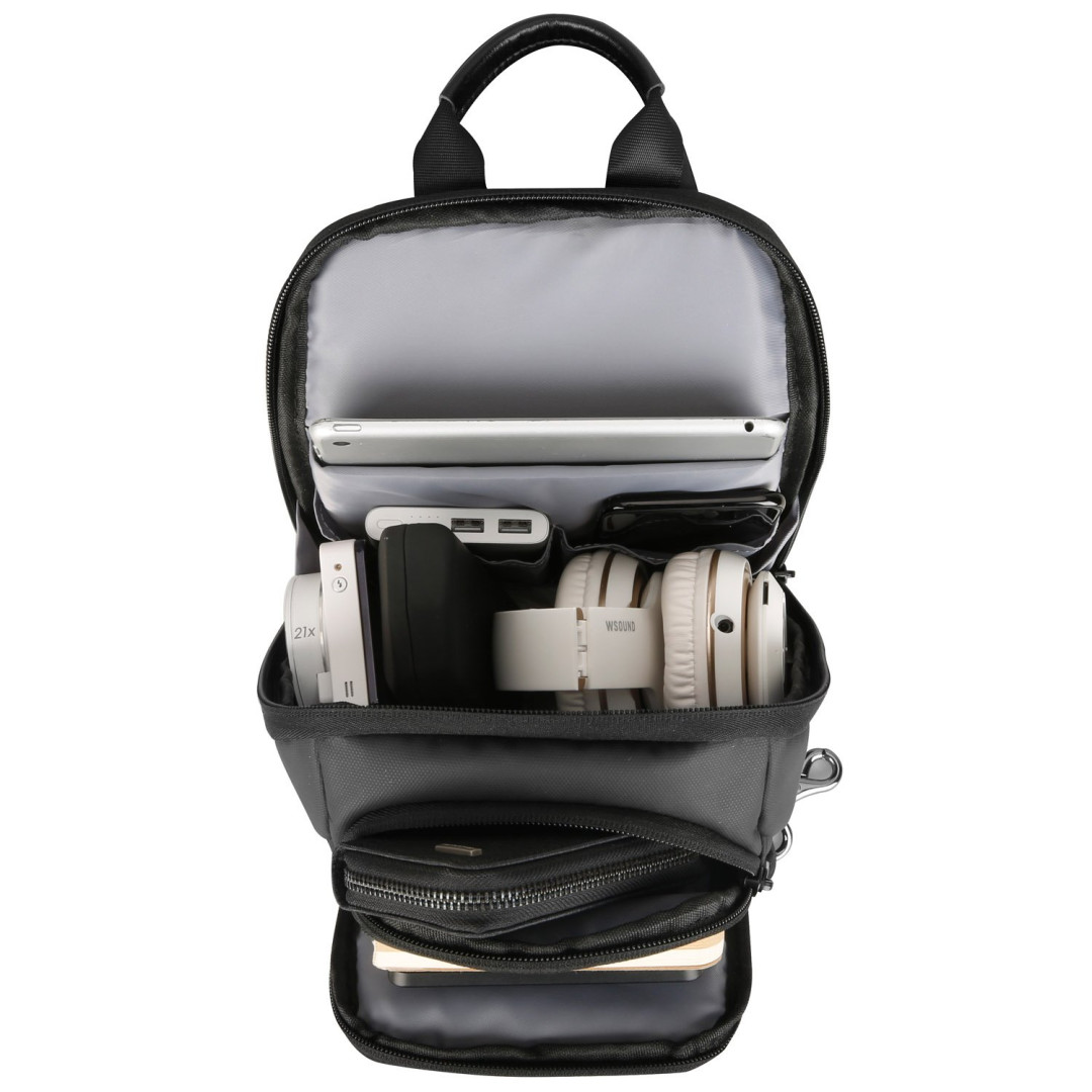 Backpack with one strap Mark Ryden MiniMax MR7618 Black