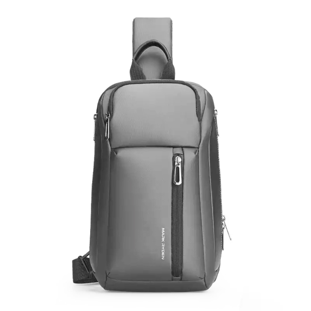 Backpack with one strap Mark Ryden Brad MR7808 Gray