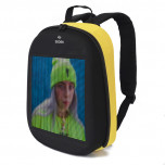 Backpack Sobi Pixel SB9702 Yellow with LED screen 