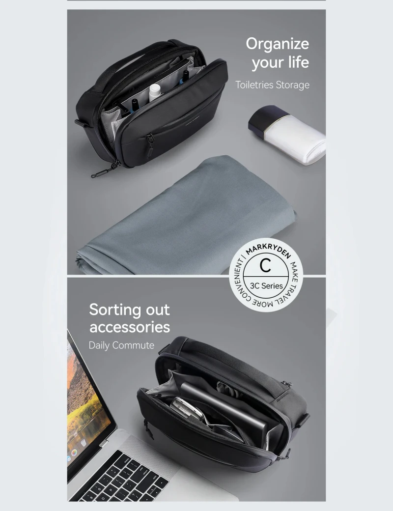 Digital Single Shoulder Bag Mark Ryden Qest Black