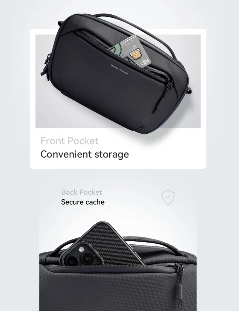 Digital Single Shoulder Bag Mark Ryden Qest Black