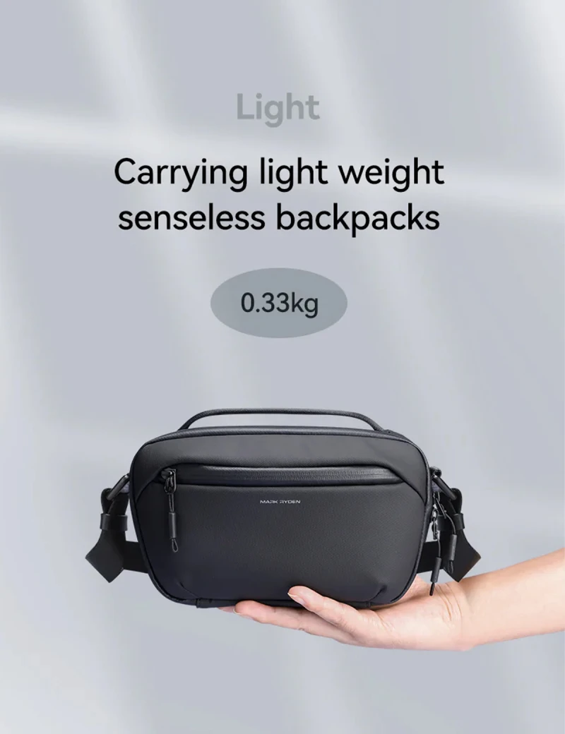 Digital Single Shoulder Bag Mark Ryden Qest Black