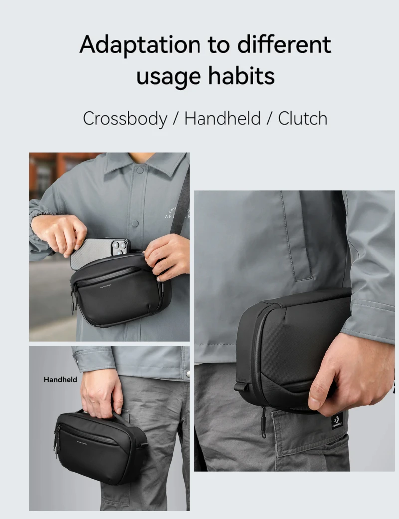 Digital Single Shoulder Bag Mark Ryden Qest Black