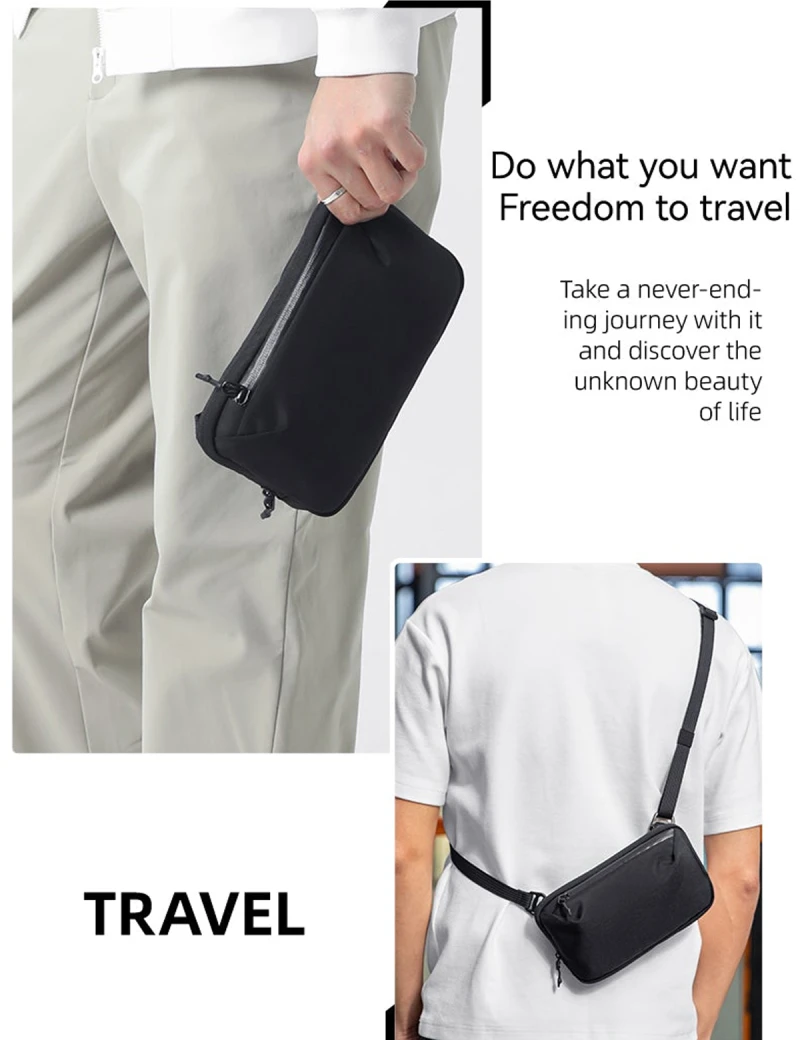 Travel Single Shoulder Bag  Mark Ryden Eryx Black