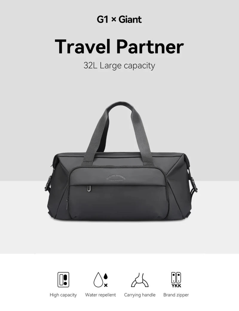 All Day Sports travel bag Mark Ryden Buff