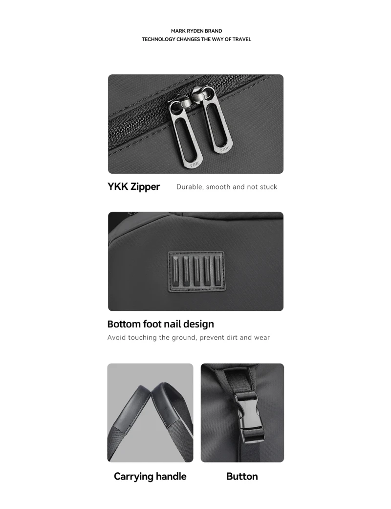 All Day Sports travel bag Mark Ryden Buff