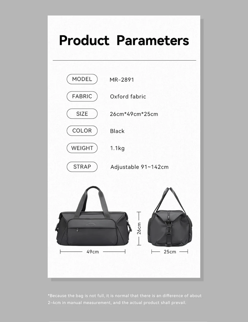 All Day Sports travel bag Mark Ryden Buff