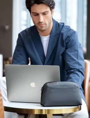 Toiletry Bag Kivo Gray