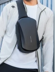 Backpack with one strap Mark Ryden Sata Black