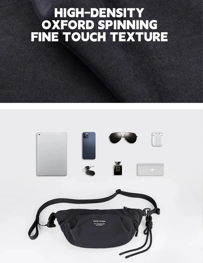 Light Line Single shoulder bag Mark Ryden Glide Dark-blue