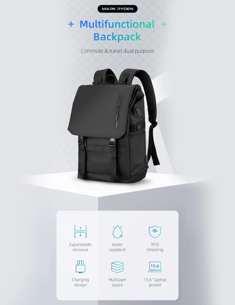 All Day Backpack Mark Ryden Camp Black