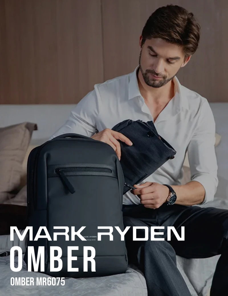 All Day Backpack Mark Omber Ryden Black