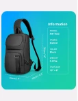Backpack with one strap Mark Ryden Xero Black