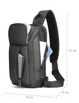 Backpack with one strap Mark Ryden Brad Black