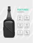 Backpack with one strap Mark Ryden Corsair Black