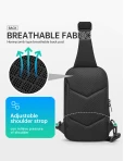 Backpack with one strap Mark Ryden Corsair Black
