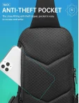 Backpack with one strap Mark Ryden Corsair Black