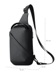 Backpack with one strap Mark Ryden Corsair Black