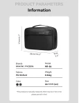 Travel Toiletry Bag MR86 Black