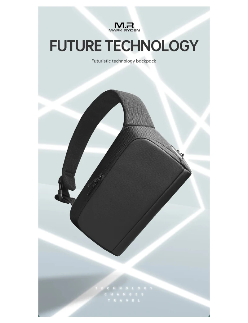 Future Backpack with one strap Mark Ryden Mini Cubic