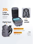 All Day Backpack Mark Ryden Tetris Gray