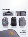All Day Backpack Mark Ryden Tetris Gray