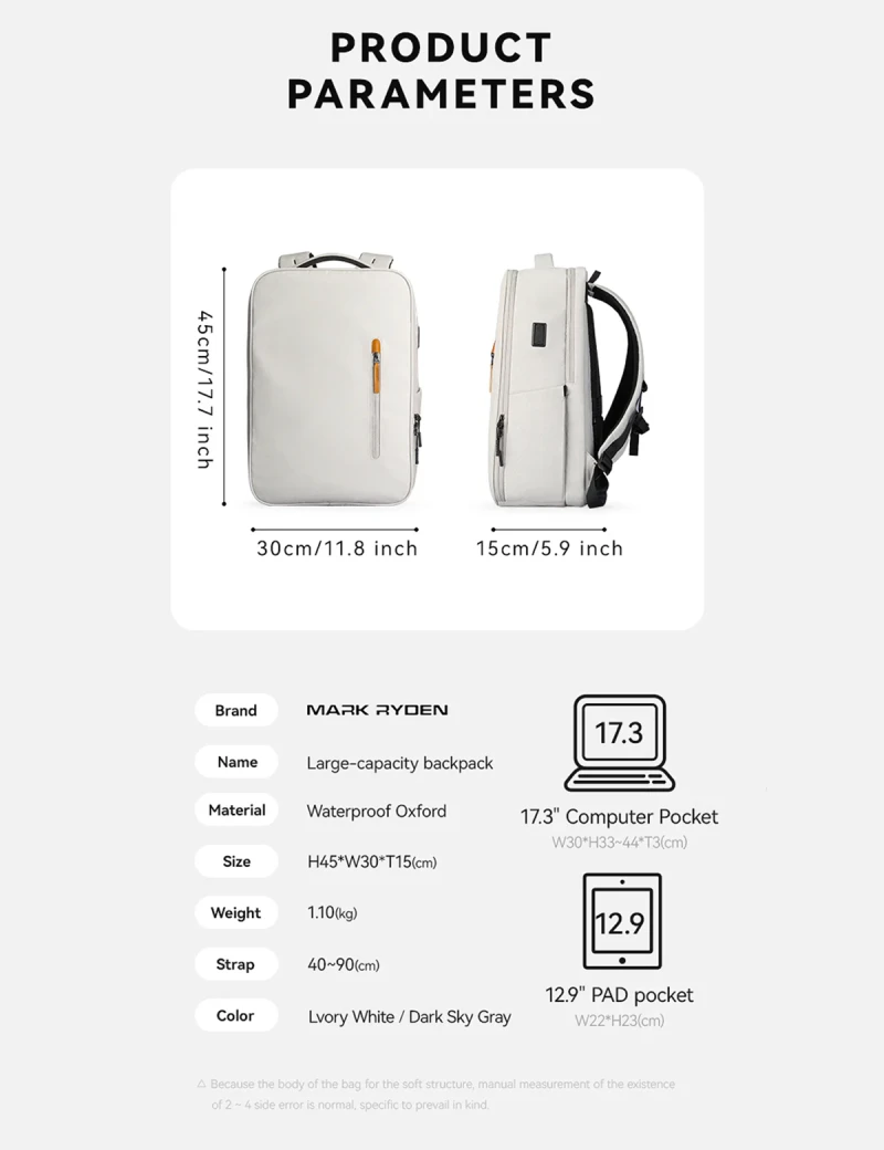 All Day Backpack Mark Ryden Bree Ivory