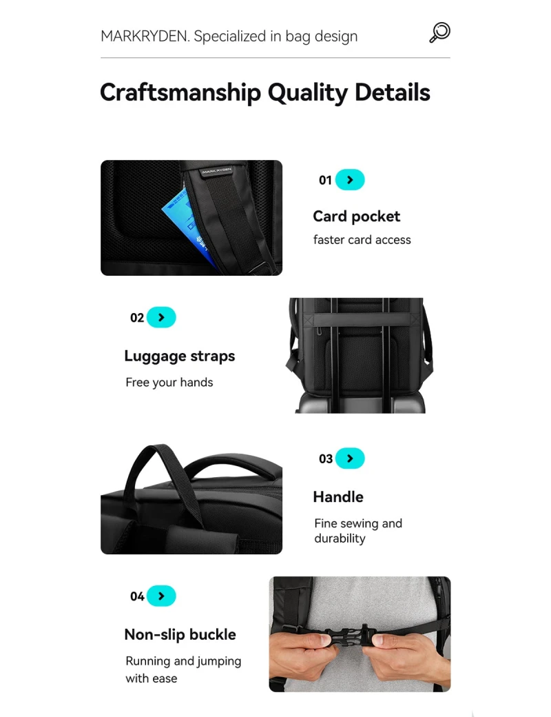 All Day Backpack Mark Ryden Infinity 17,3" Black