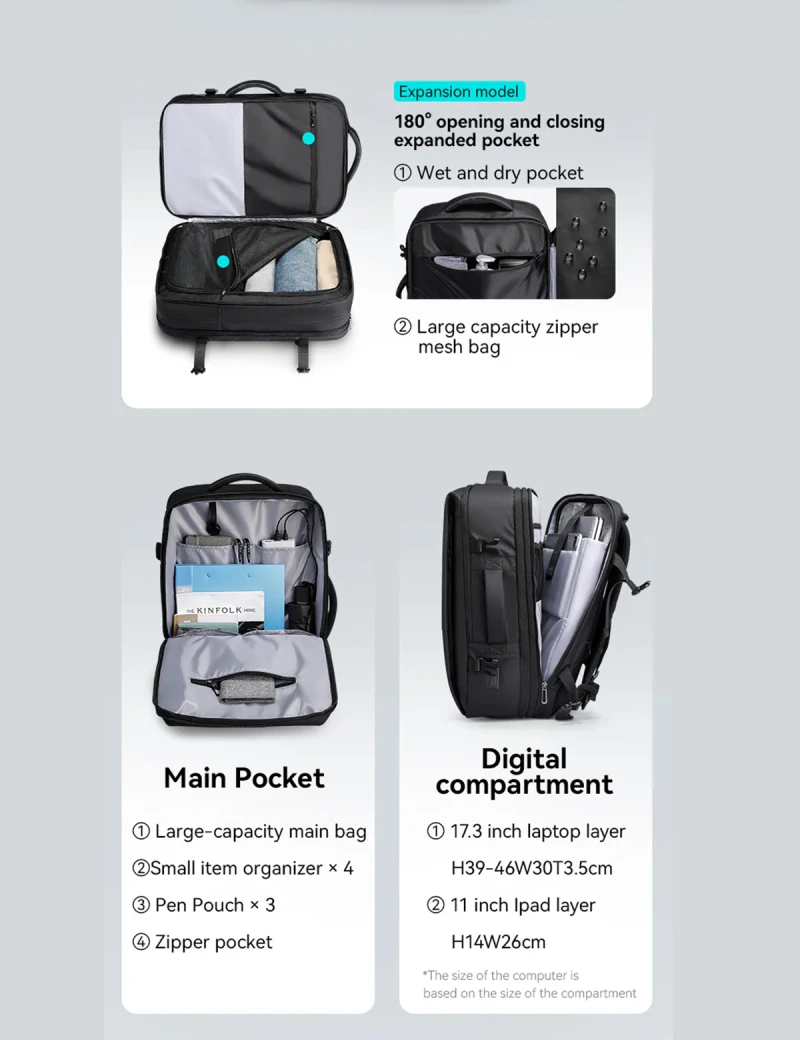 All Day Backpack Mark Ryden Stark Black