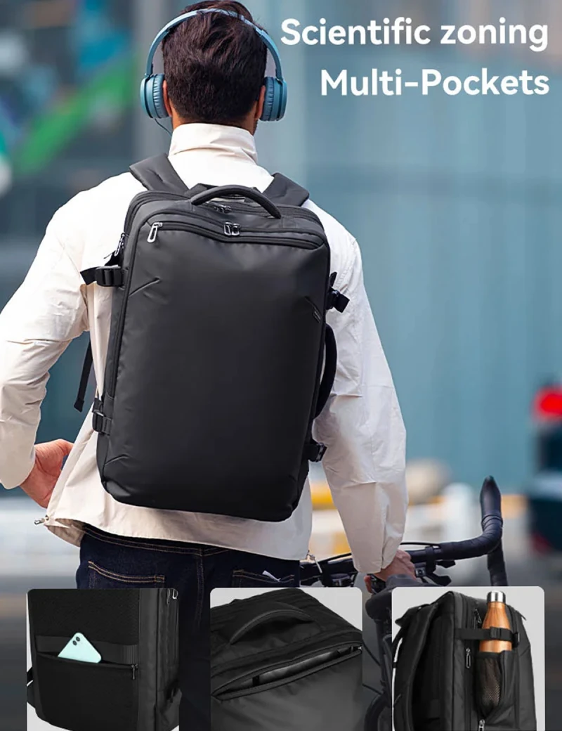 Business Travel Backpack Mark Ryden Expanse Black