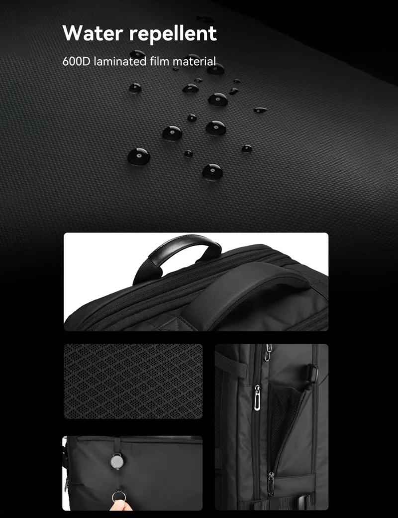 Business Travel Backpack Mark Ryden Expanse Black