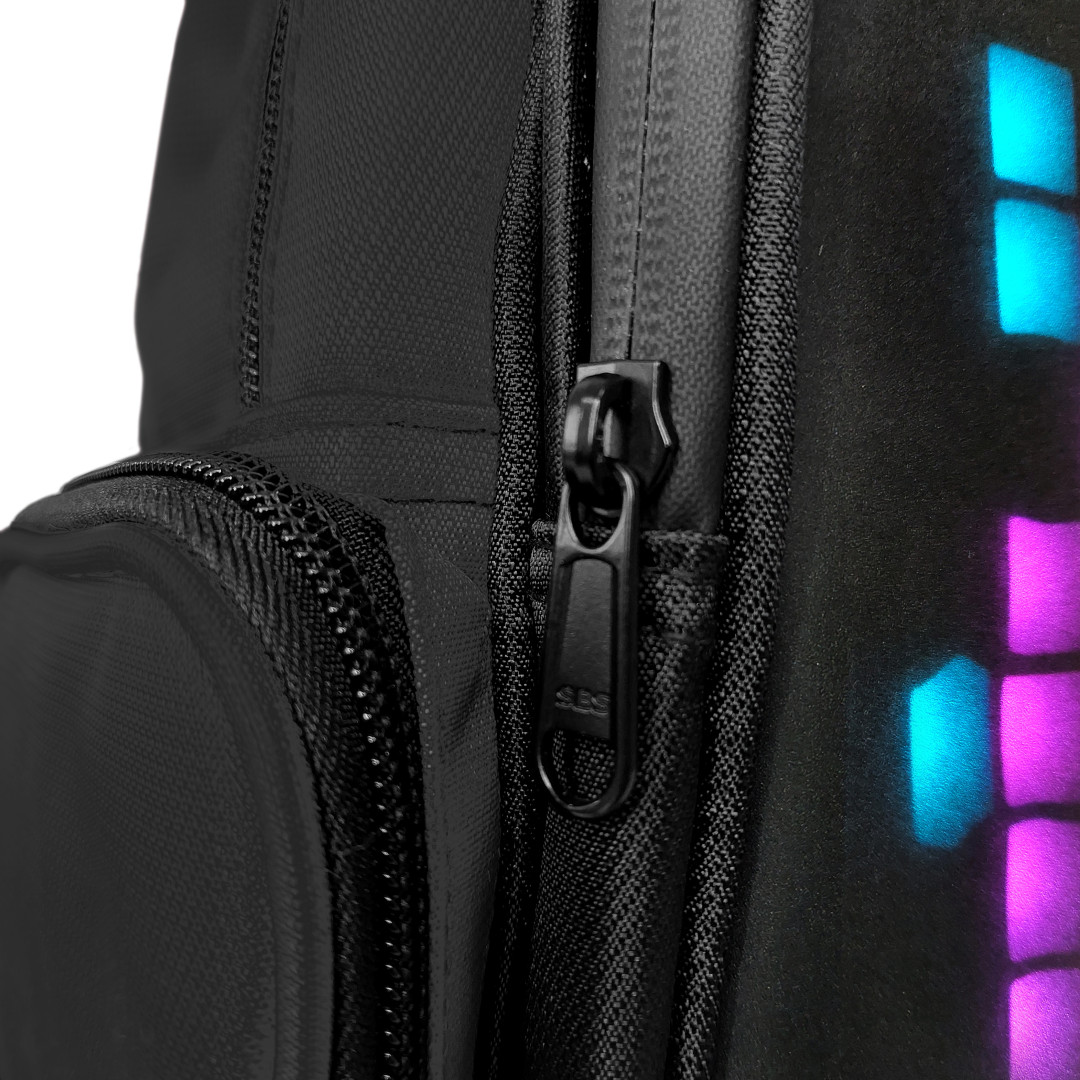 Backpack Sobi Pixel Kids SB9701 Black with LED screen 