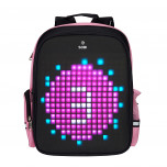 Backpack Sobi Pixel Kids SB9701 Pink with LED screen 