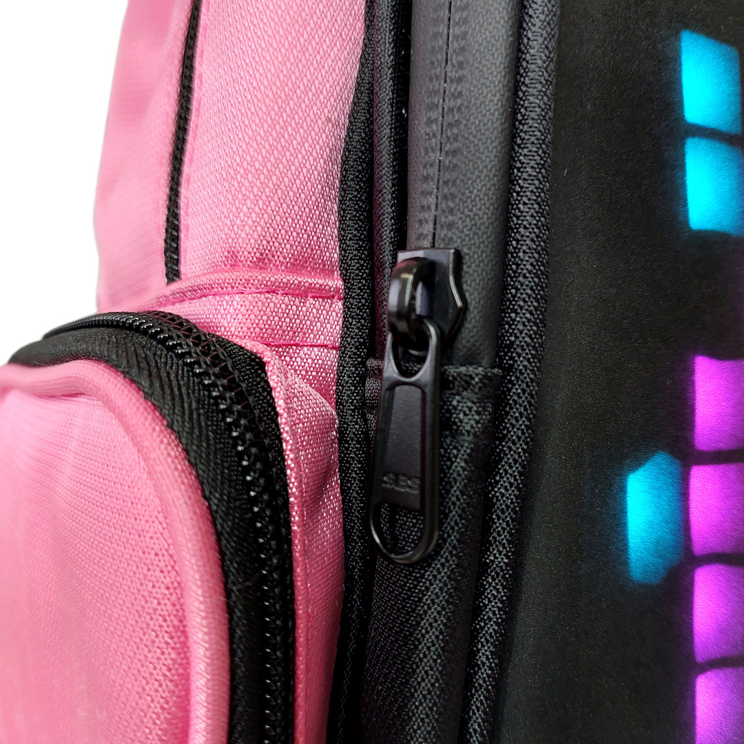 Backpack Sobi Pixel Kids SB9701 Pink with LED screen 