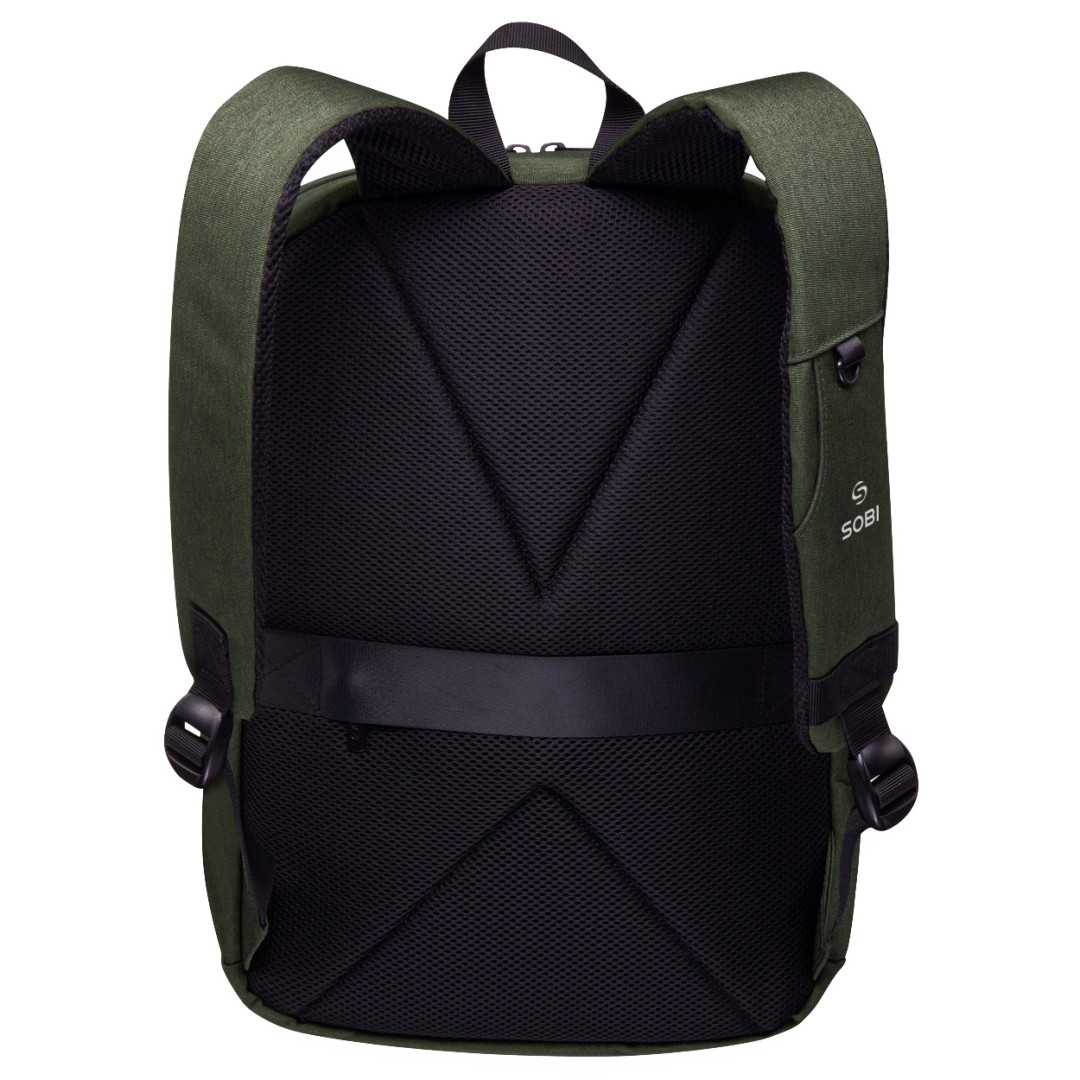 Backpack Sobi Pixel Max SB9703 Green with LED screen 