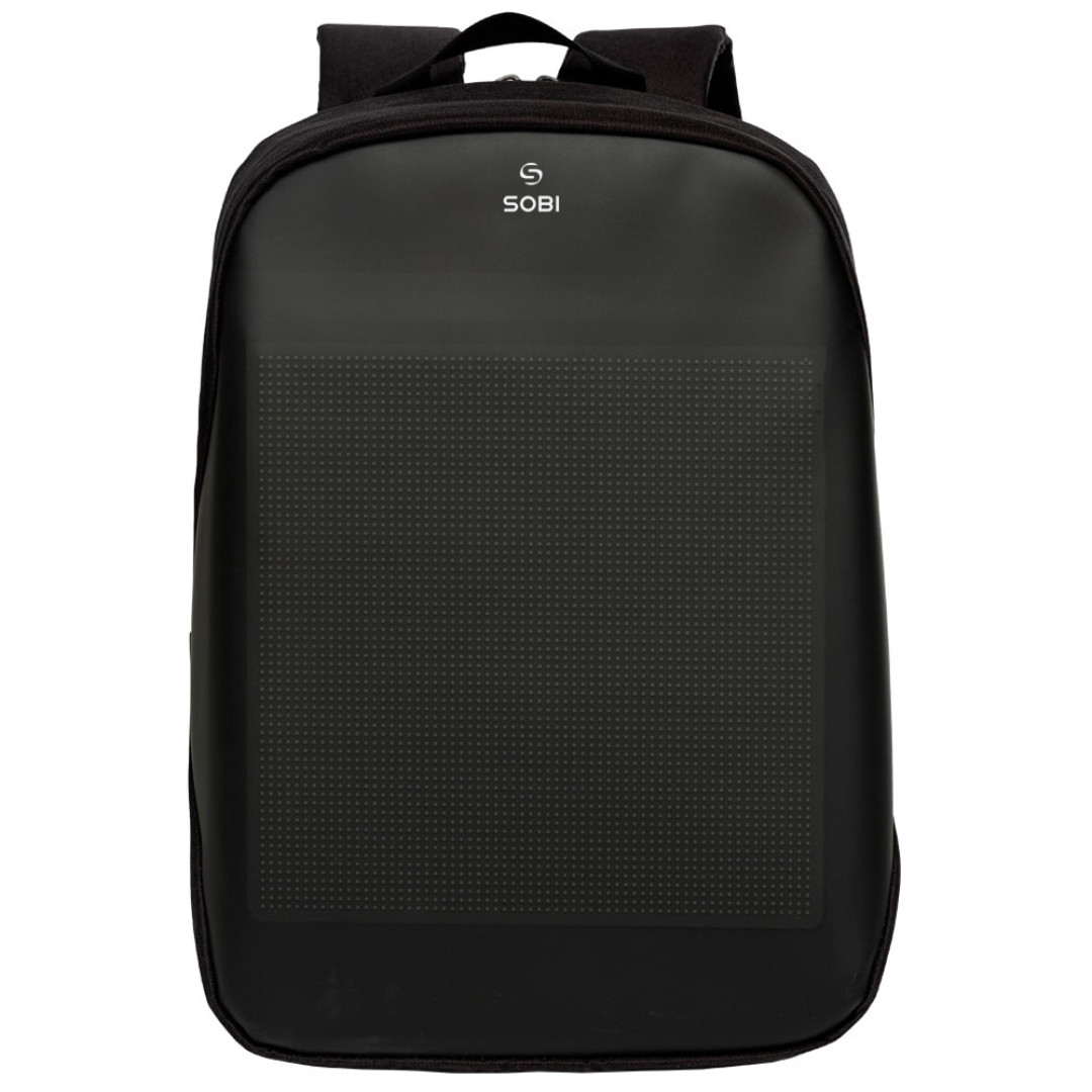 Backpack Sobi Pixel Neo SB9704 Black with LED screen 