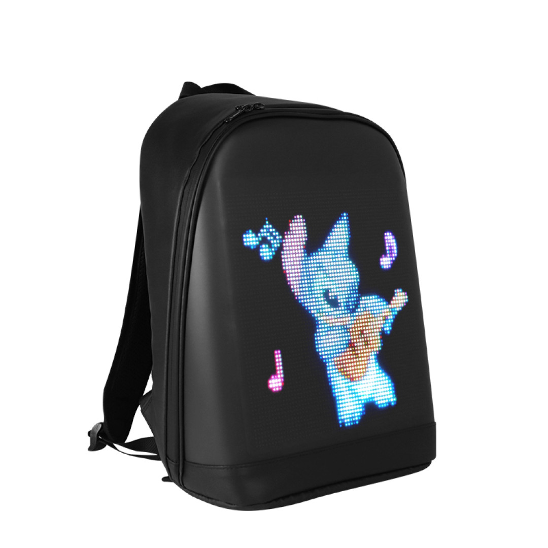 Backpack Sobi Pixel Plus SB9707 Black with LED screen 