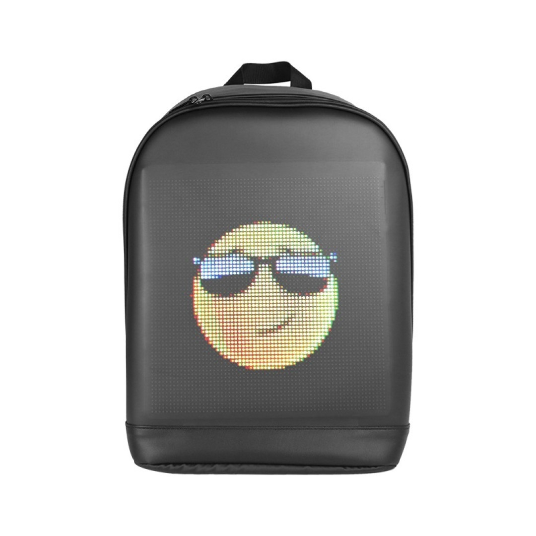 Backpack Sobi Pixel Plus SB9707 Black with LED screen 