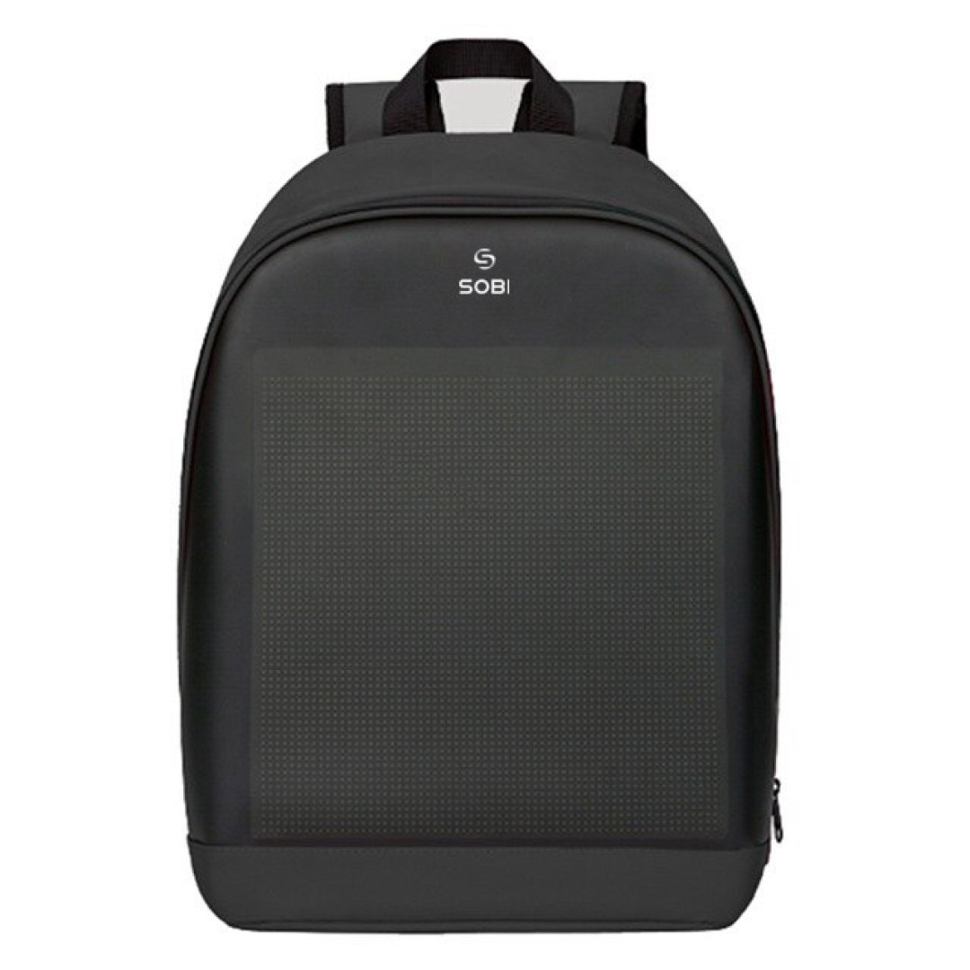 Backpack Sobi Pixel Plus SB9707 Black with LED screen 