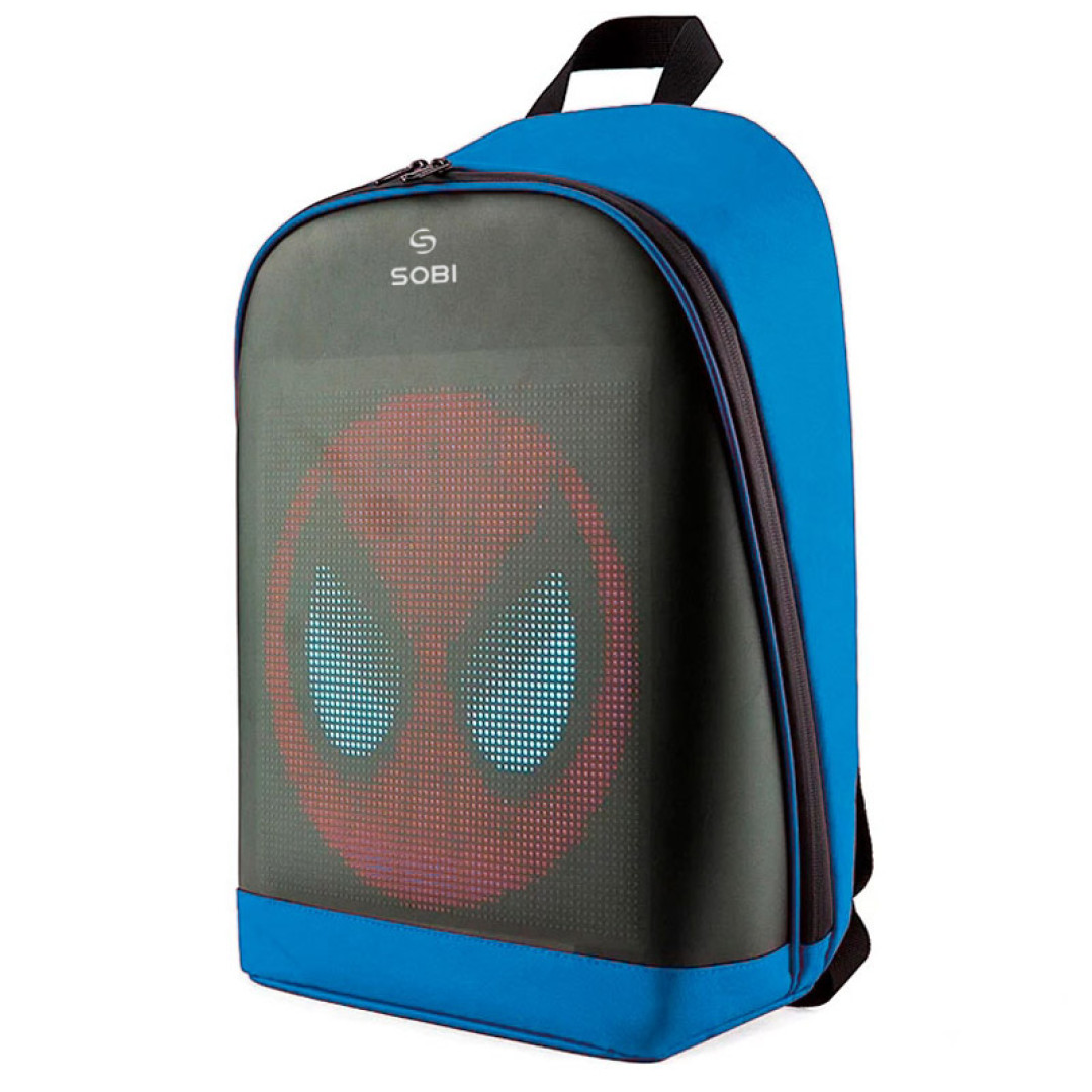 Backpack Sobi Pixel Plus SB9707 Blue with LED screen 