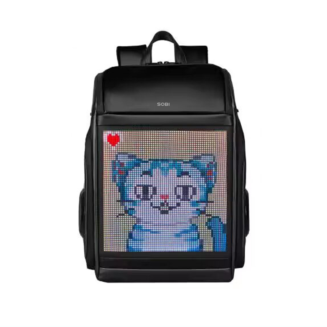 Backpack Sobi Pixel SB9710 Black with LED screen 