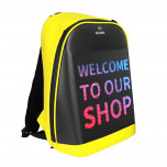 Backpack Sobi Pixel Plus SB9707 Yellow with LED screen 