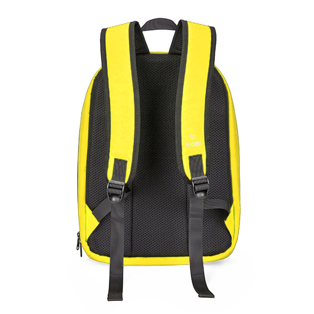 Backpack Sobi Pixel Plus SB9707 Yellow with LED screen 