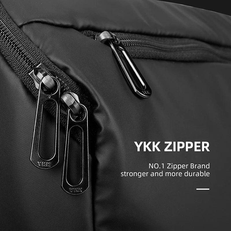 YKK zipper on backpack